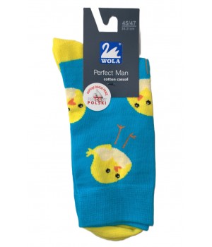 Чоловічі шкарпетки WOLA PERFECT CASUAL, розмір WZ, 42/44