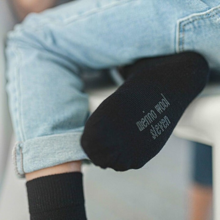 НОСКИ STEVEN 130 ДЕТСКИЕ 32-34 черные