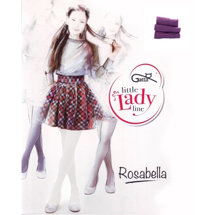 RAJSTOPY GATTA DZ ROSABELLA 152-158 fiolet