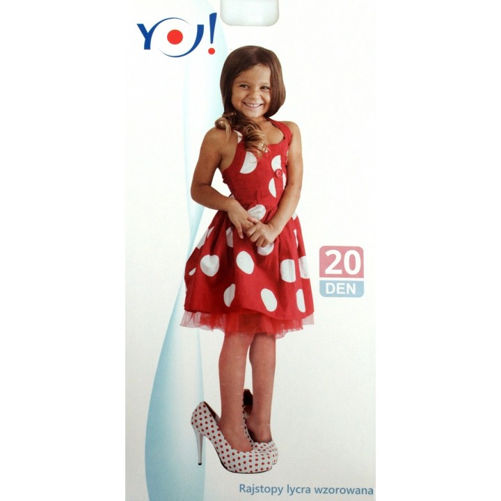 КОЛГОТКИ YO! RA-43 20 DEN 116-122 екрю