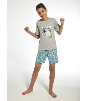 CORNETTE PYJAMA CHŁ 790/72 ENJOY 158-164 melange
