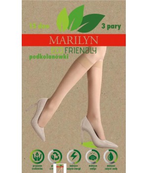 ШКАРПЕТКИ ДО КОЛІН MARILYN ECO, 3 ПАРИ, VISONE