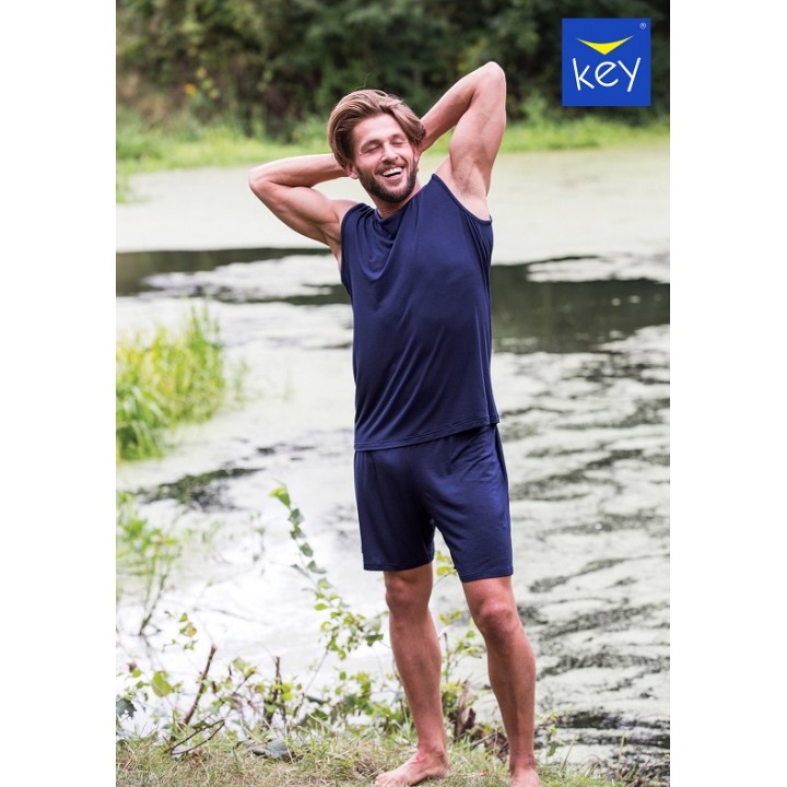 Піжама KEY MNS-001 M темно-синій