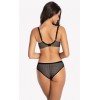 GAIA 1088 CELIA BRA 75G черный - бежевый