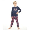 CORNETTE PYJAMA CHŁ 593/122 GNOMES 98-104 navy blue