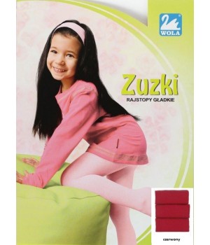 Колготки WOLA ZUZKI 116-122 червоні
