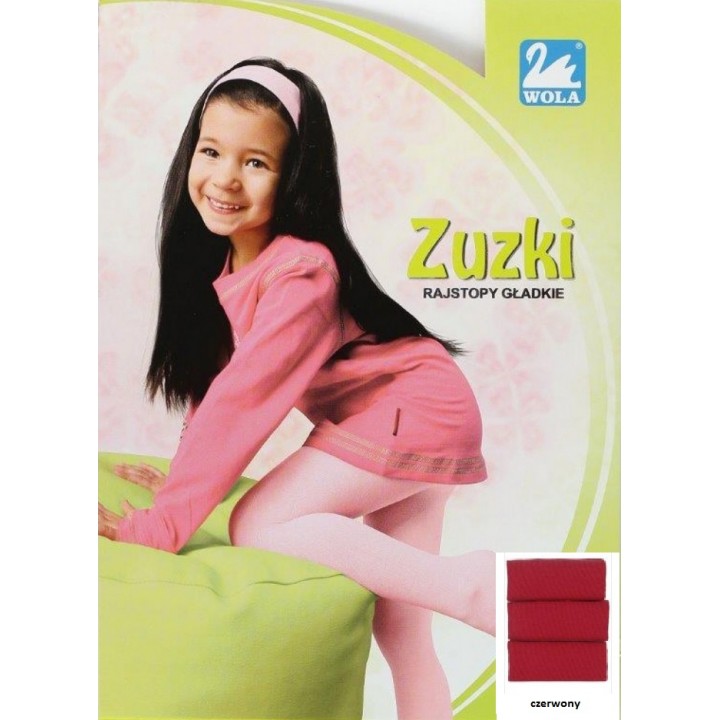 WOLA ZUZKI TIGHTS 116-122 red