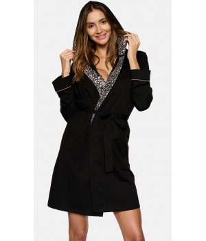 Женский халат HENDERSON 39597 NESCA L/XL черный