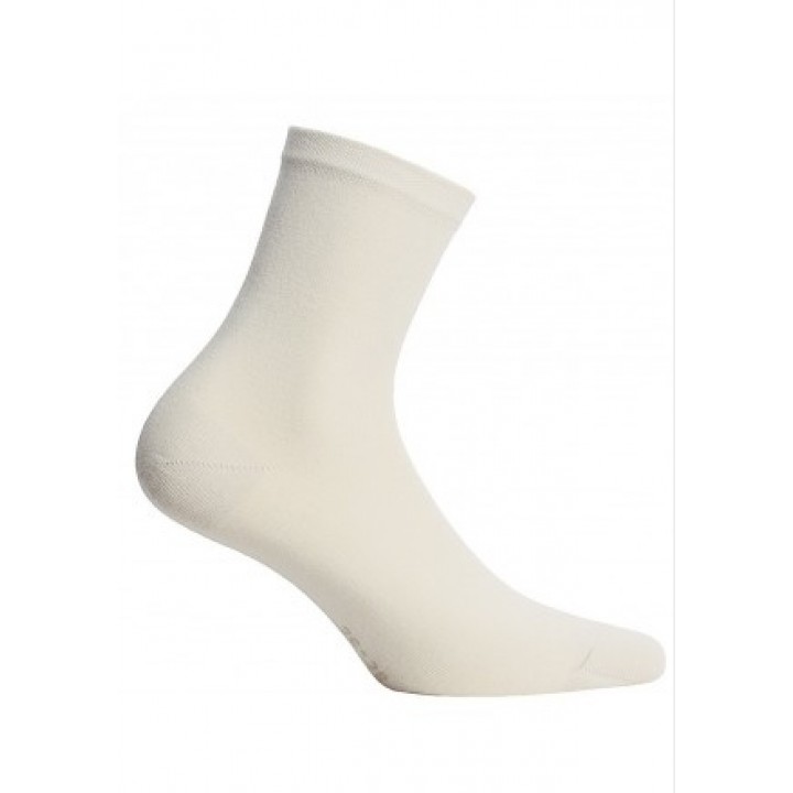 SKARPETY WOLA PERFECT WOMAN GL OFF WHITE 33-35