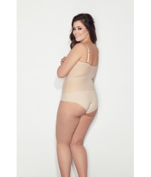 БОДІ MITEX GLAM БЕЖЕВИЙ/3XL