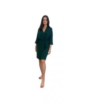 DE LAFENSE 871 VISA 3/4 XL bathrobe green