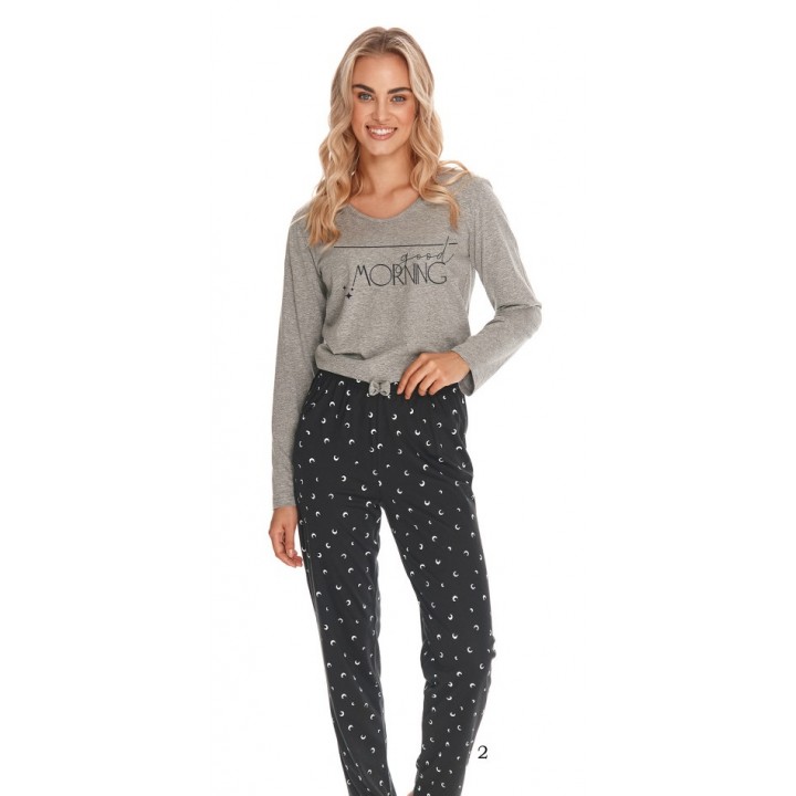 Піжама TARO 2556 ANA AW22 XL сіро-чорна