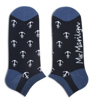 MARILYN MEN MARINE ПУФЕСІЙНІ СТОЛІДКИ ДЛЯ НОГ 41-45 темно-сині