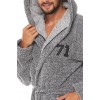 ЧОЛОВІЧИЙ ХАЛАТ L&L 2054 XXL меланж