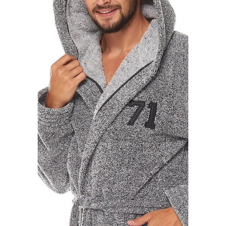 Мужской халат L&L 2054 XXL меланж