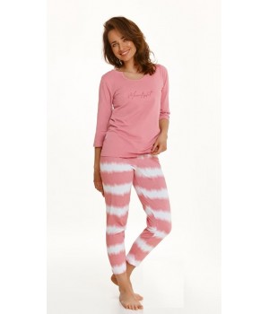 TARO 2567 CARLA PYJAMAS AW21 M рожевий
