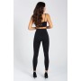 Черные облегающие леггинсы GATTA SKINNY HOT с высокой талией /M