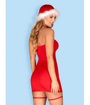 Футболка OBSESSIVE KISSMAS розміру S/M червона