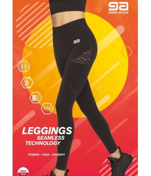 LEGGINSY GATTA FITNES GA BLACK /M