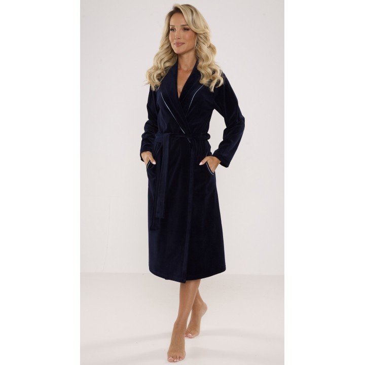 БАННЫЙ ХАЛАТ DE LAFENSE 389 LYDIE XL темно-синий