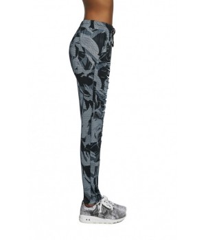 BAS BLEU YANK 5 TROUSERS серый