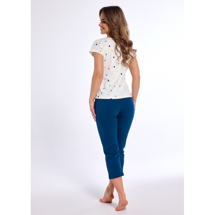 Піжама CORNETTE PD-055/305 з серцем /M