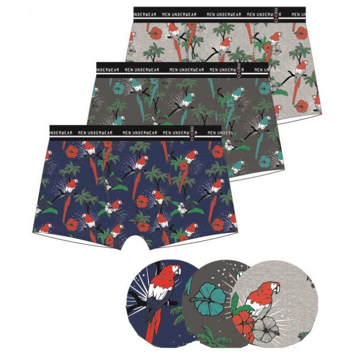 REDO SHORTS 1BE-787 M микс цветов