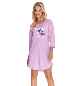 СОРОЧКА TARO 2776 IDA AW22 L фіолетова