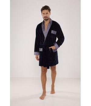БАННЫЙ ХАЛАТ DE LAFENSE 772 BONJOUR XL темно-синий