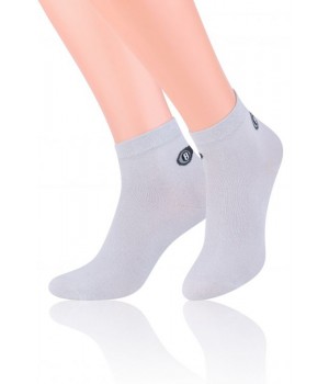 НОСКИ STEVEN 046 41-43 светло-серые