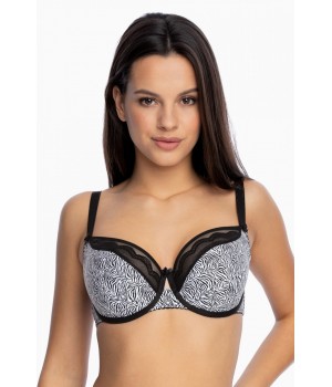 BRA GAIA 1152 TEONA 75F черно-белый
