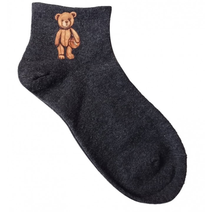 ШКАРПЕТКИ MARILYN FIT TEDDY 36-40 темно-сірі