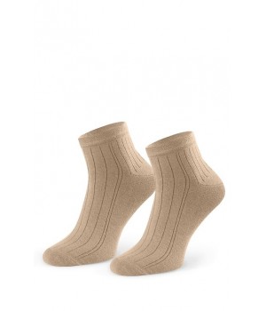 СПОРТИВНЫЕ НОСКИ STEVEN 054 ГЛАДКИЕ 44-46 бежевые