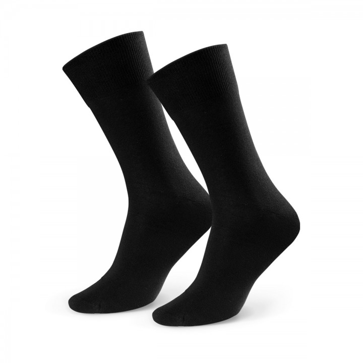 STEVEN 056 Мужские носки тонкие 39-41 черные