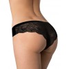 Черные трусики JULIMEX TANGA XL