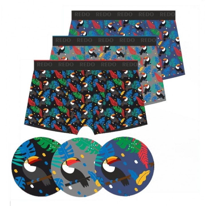 REDO SHORTS 1BE-660 XXL микс цветов