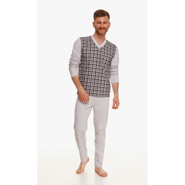 Піжама TARO 2633 VICTOR AW21, темно-синя, 2XL-3XL XXL