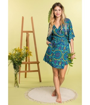 СУКНЯ KEY DRESS LHD-905 A20 M темно-зелена
