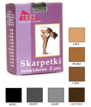 SKARPETY TEES NYLON/LYCRA uniwersalny sabbia