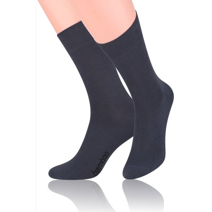 БАМБУКОВІ ШКАРПЕТКИ STEVEN 086 44-46 графітові
