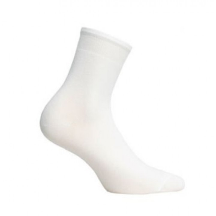 WOLA NATURAL WOMEN'S SOCKS BAMBOO 36-38 white
