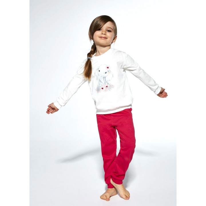 PAJAMA CORNETTE KD-949/170 ELEPHANT 2 98-104 ecru