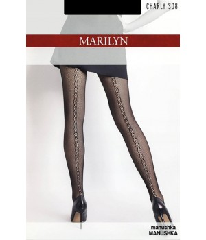 Колготки MARILYN CHARLY S08, сірі, 3/4