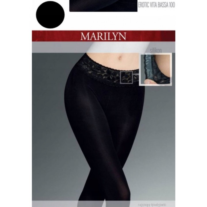ЕРОТИЧНІ КОЛГОТКИ MARILYN VITA BASSA 100 GRIGIO 1/2
