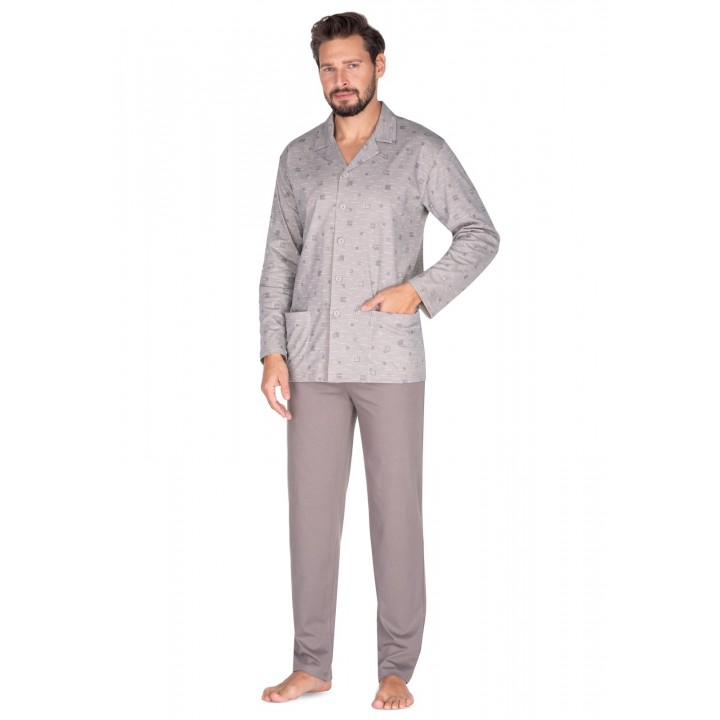 ЧОЛОВІЧА ПІЖАМА REGINA 444 БЕЖЕВА /L