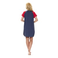 РУБАШКА DOBRANOCKA 9700 S темно-синяя