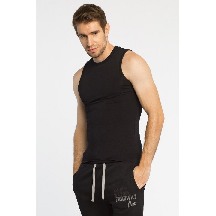 Футболка ATLANTIC BMV-047 черная/XXL