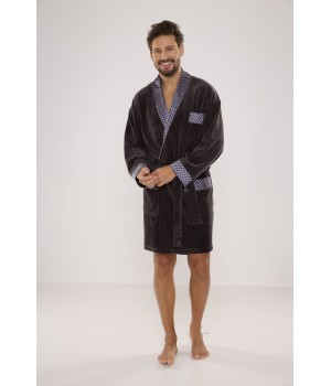 БАННЫЙ ХАЛАТ DE LAFENSE 772 BONJOUR XXL графит