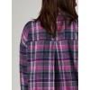 РУБАШКА KEY LND-440 B22 XXL-3XL 3XL графитово-фиолетовый