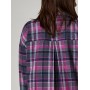 РУБАШКА KEY LND-440 B22 XXL-3XL 3XL графитово-фиолетовый